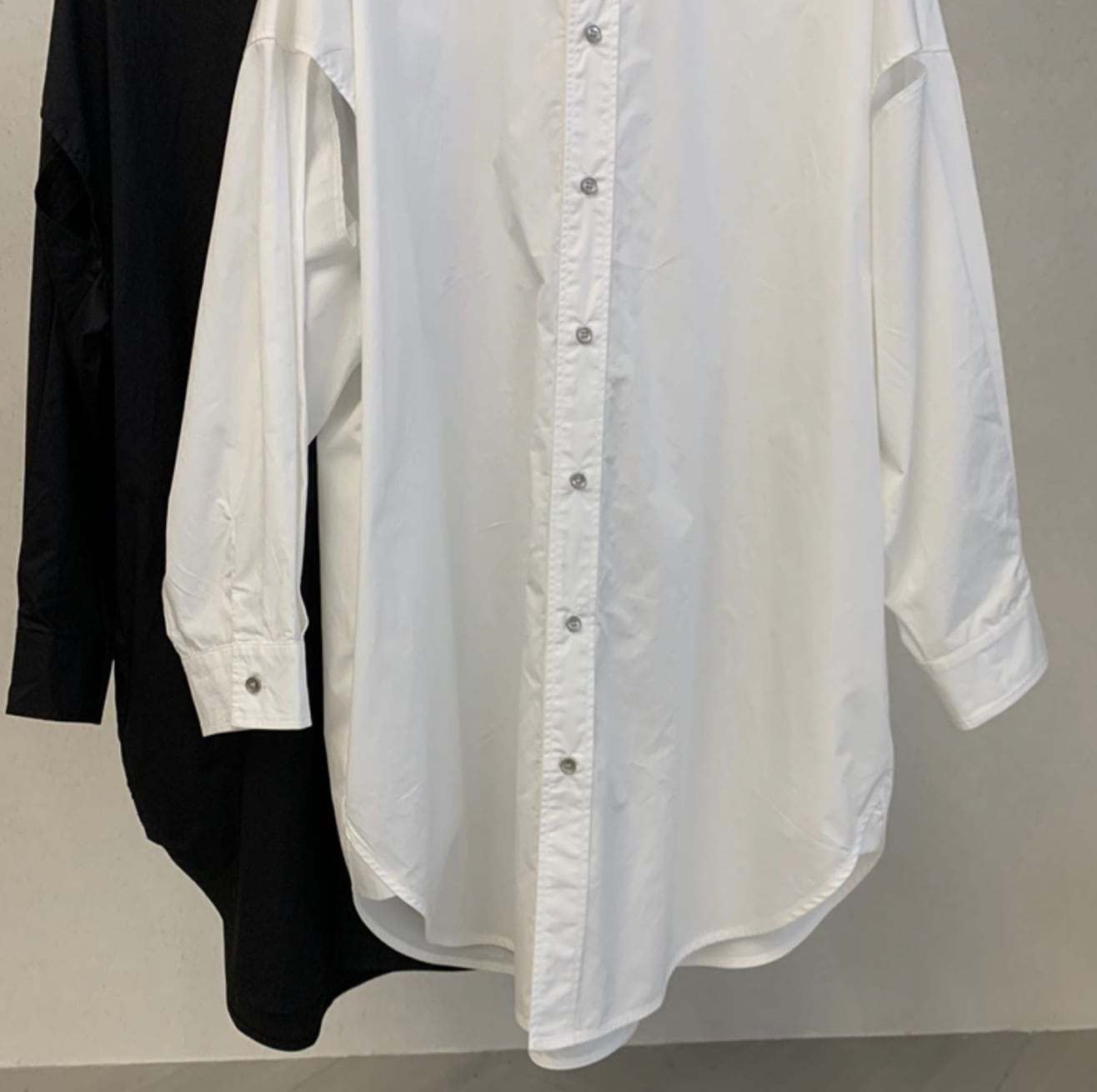 スリーブカットロングシャツ　２色展開 - select store mirror meスリーブカットロングシャツ　２色展開140560765mirror meselect store mirror me140560765ホワイト