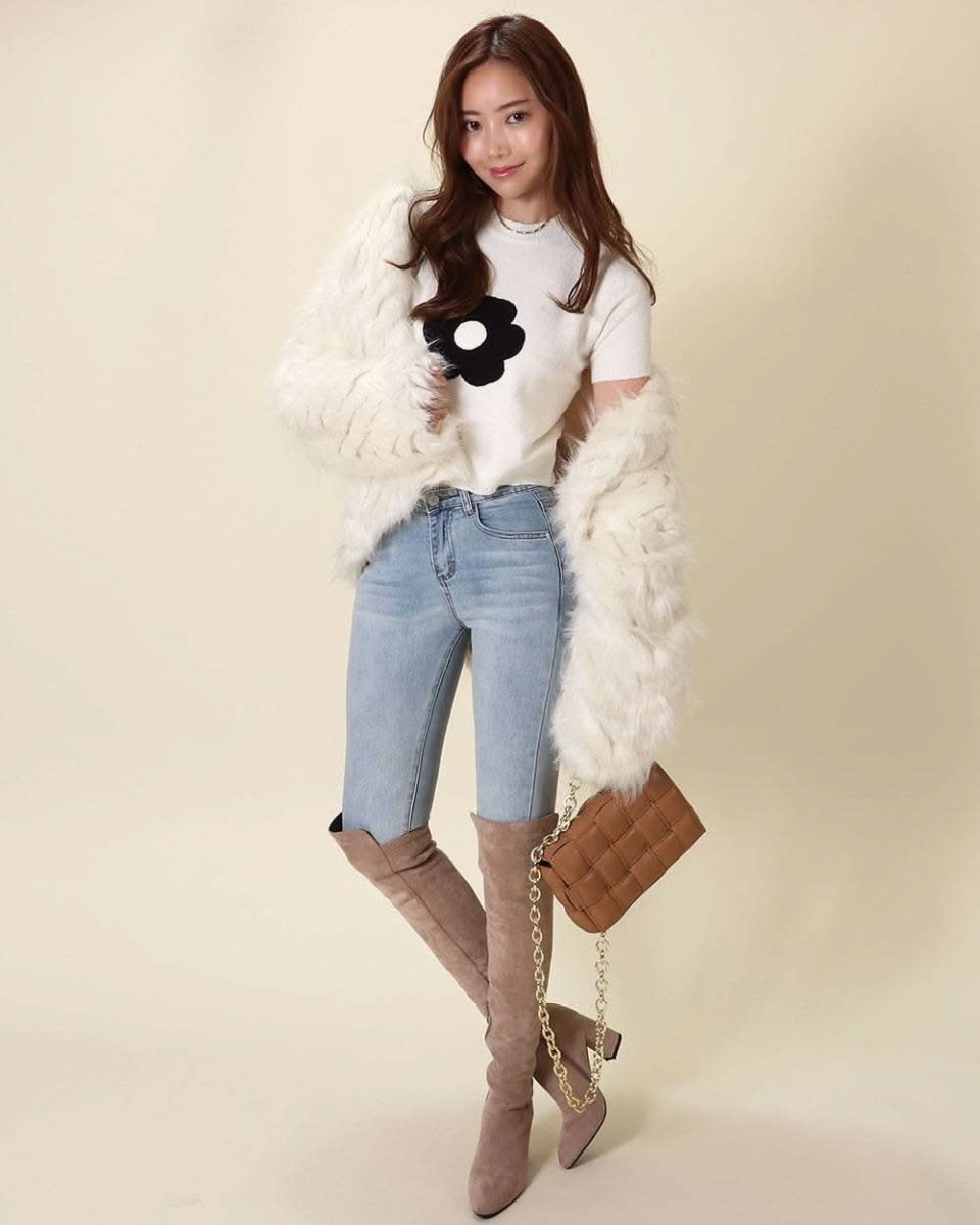 【動画あり】ボリュームシルエットミドル丈ファーコート　２色展開 - select store mirror me【動画あり】ボリュームシルエットミドル丈ファーコート　２色展開152422391mirror meselect store mirror me152422391オフホワイト S