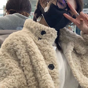 【動画あり】スタンドカラーボアアウター　２色展開 - select store mirror me【動画あり】スタンドカラーボアアウター　２色展開153675969mirror meselect store mirror me153675969ホワイト S