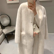 ラフスリーブ上質ファーコート　２色展開 - select store mirror meラフスリーブ上質ファーコート　２色展開153676477mirror meselect store mirror me153676477ホワイト S