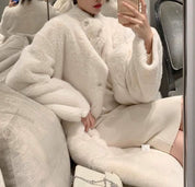 ラフスリーブ上質ファーコート　２色展開 - select store mirror meラフスリーブ上質ファーコート　２色展開153676477mirror meselect store mirror me153676477ホワイト S
