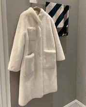 ラフスリーブ上質ファーコート　２色展開 - select store mirror meラフスリーブ上質ファーコート　２色展開153676477mirror meselect store mirror me153676477ホワイト S