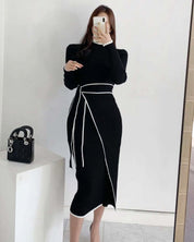 【動画あり】バイカラーラインウエストリボンワンピース　２色展開 - select store mirror me【動画あり】バイカラーラインウエストリボンワンピース　２色展開155937544mirror meselect store mirror me155937544ベージュ