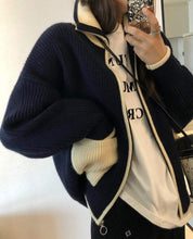 【動画あり】コントラストカラーフロントジップハイネックパーカー　２色展開 - select store mirror me【動画あり】コントラストカラーフロントジップハイネックパーカー　２色展開160874769mirror meselect store mirror me160874769クリームホワイト