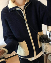 【動画あり】コントラストカラーフロントジップハイネックパーカー　２色展開 - select store mirror me【動画あり】コントラストカラーフロントジップハイネックパーカー　２色展開160874769mirror meselect store mirror me160874769クリームホワイト
