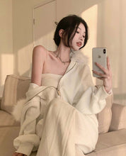 フードファー付きアーガイルニットセットアップ　２色展開 - select store mirror meフードファー付きアーガイルニットセットアップ　２色展開161278881mirror meselect store mirror me161278881ホワイト S