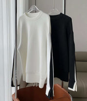 【動画あり】ダイバー素材デザインスリーブ上質ワイドトップス 　２色展開 - select store mirror me【動画あり】ダイバー素材デザインスリーブ上質ワイドトップス 　２色展開163142519mirror meselect store mirror me163142519ホワイトXS
