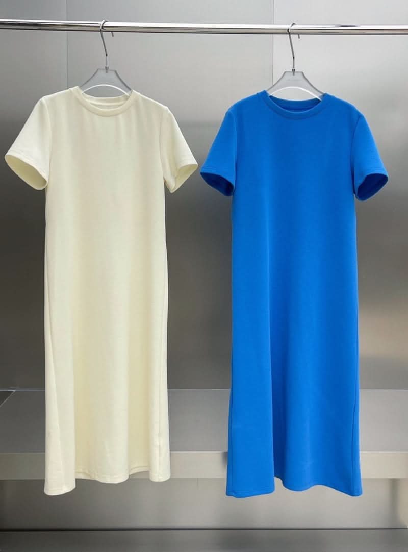 バックカットオープン半袖ワンピース　２色展開 - select store mirror meバックカットオープン半袖ワンピース　２色展開175895534mirror meselect store mirror me175895534アイボリーS
