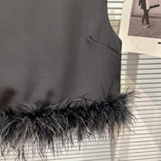 ＜インスタグラマー様ご愛用＞【動画あり】フェザーノースリーブトップス　 ２色展開 - select store mirror me＜インスタグラマー様ご愛用＞【動画あり】フェザーノースリーブトップス　 ２色展開177960935mirror meselect store mirror me177960935ホワイトS