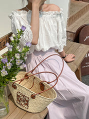 スカラップレースオフショルダートップス　２色展開 - select store mirror meスカラップレースオフショルダートップス　２色展開179662655mirror meselect store mirror me179662655ホワイト