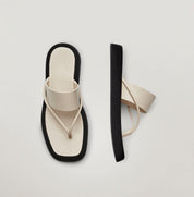 シンプルダブルラバーサンダル　２色展開 - select store mirror meシンプルダブルラバーサンダル　２色展開181849743mirror meselect store mirror me181849743ホワイト22.5cm