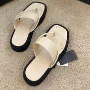 シンプルダブルラバーサンダル　２色展開 - select store mirror meシンプルダブルラバーサンダル　２色展開181849743mirror meselect store mirror me181849743ホワイト22.5cm