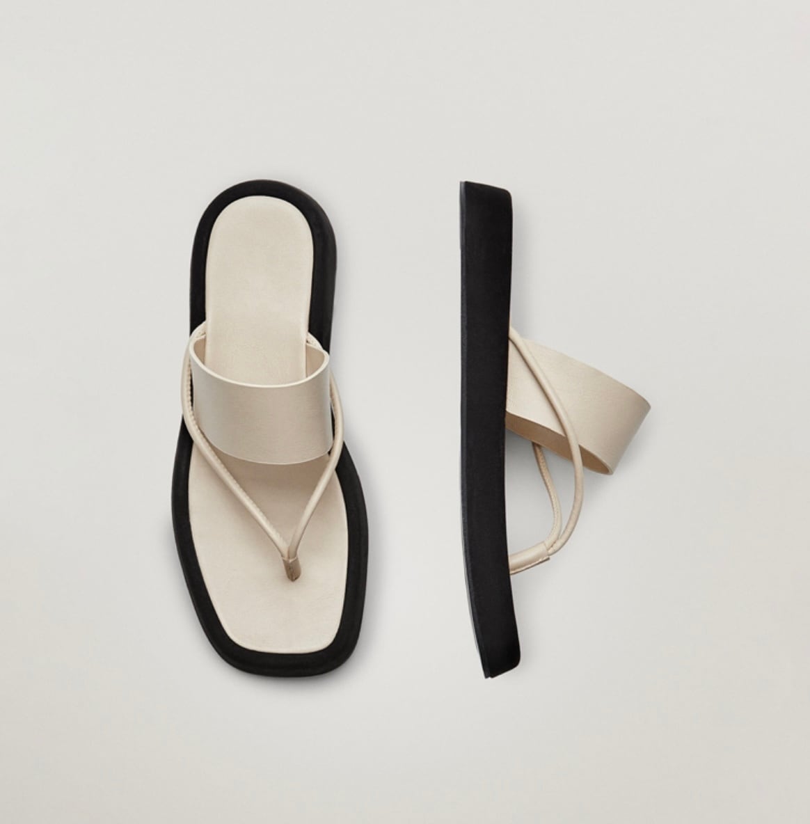 シンプルダブルラバーサンダル　２色展開 - select store mirror meシンプルダブルラバーサンダル　２色展開181849743mirror meselect store mirror me181849743ホワイト22.5cm