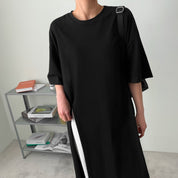 ビッグスリットロングシャツトップス　２色展開 - select store mirror meビッグスリットロングシャツトップス　２色展開182949069mirror meselect store mirror me182949069ホワイトS