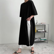 ビッグスリットロングシャツトップス　２色展開 - select store mirror meビッグスリットロングシャツトップス　２色展開182949069mirror meselect store mirror me182949069ホワイトS