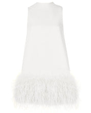 ボリュームフェザーサックワンピース　２色展開 - select store mirror meボリュームフェザーサックワンピース　２色展開185401882mirror meselect store mirror me185401882ホワイトS