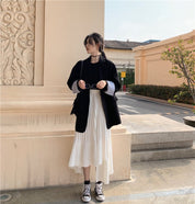 アシンメトリープリーツロングスカート　２色展開 - select store mirror meアシンメトリープリーツロングスカート　２色展開187757457mirror meselect store mirror me187757457ホワイトS