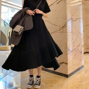 アシンメトリープリーツロングスカート　２色展開 - select store mirror meアシンメトリープリーツロングスカート　２色展開187757457mirror meselect store mirror me187757457ホワイトS