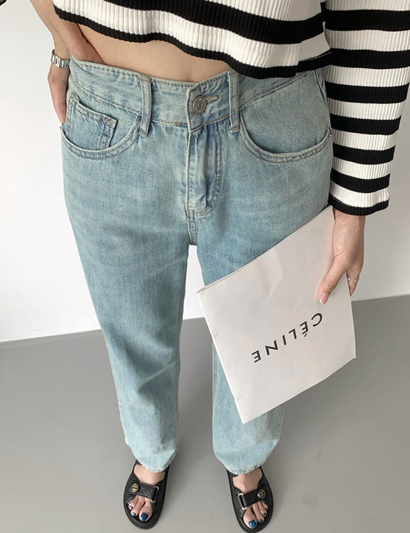 スタンダードストレートデニムパンツ　２色展開 - select store mirror meスタンダードストレートデニムパンツ　２色展開188904247mirror meselect store mirror me188904247ライトブルーS
