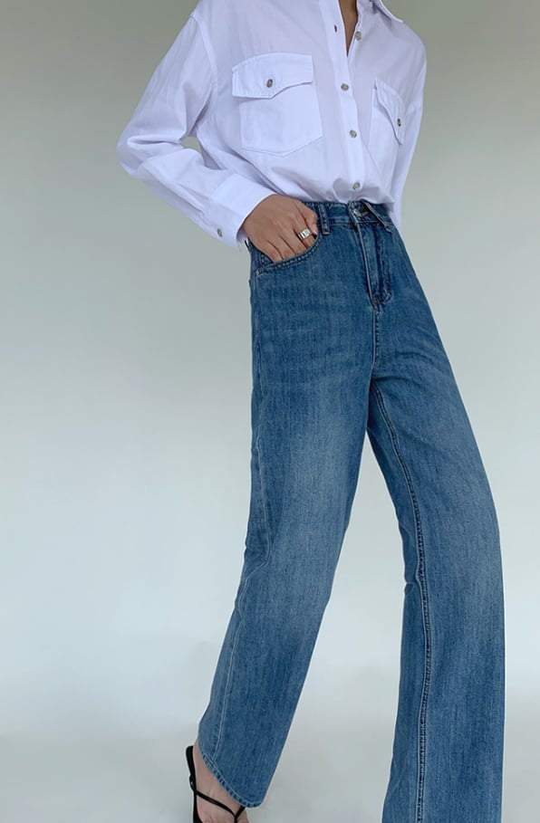 スタンダードストレートデニムパンツ　２色展開 - select store mirror meスタンダードストレートデニムパンツ　２色展開188904247mirror meselect store mirror me188904247ライトブルーS