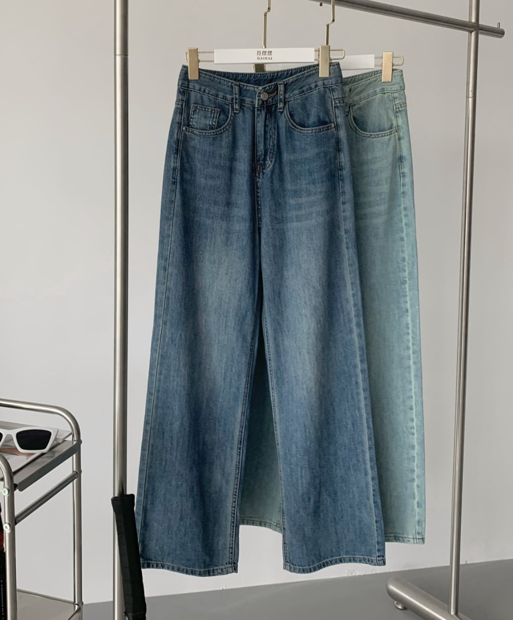 スタンダードストレートデニムパンツ　２色展開 - select store mirror meスタンダードストレートデニムパンツ　２色展開188904247mirror meselect store mirror me188904247ライトブルーS