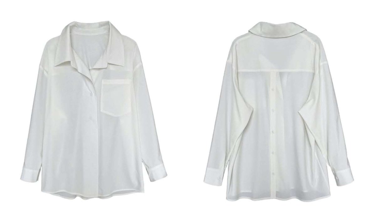 【動画あり】ゆるシルエットカッターシャツ　２色展開 - select store mirror me【動画あり】ゆるシルエットカッターシャツ　２色展開189789481mirror meselect store mirror me189789481ホワイトS