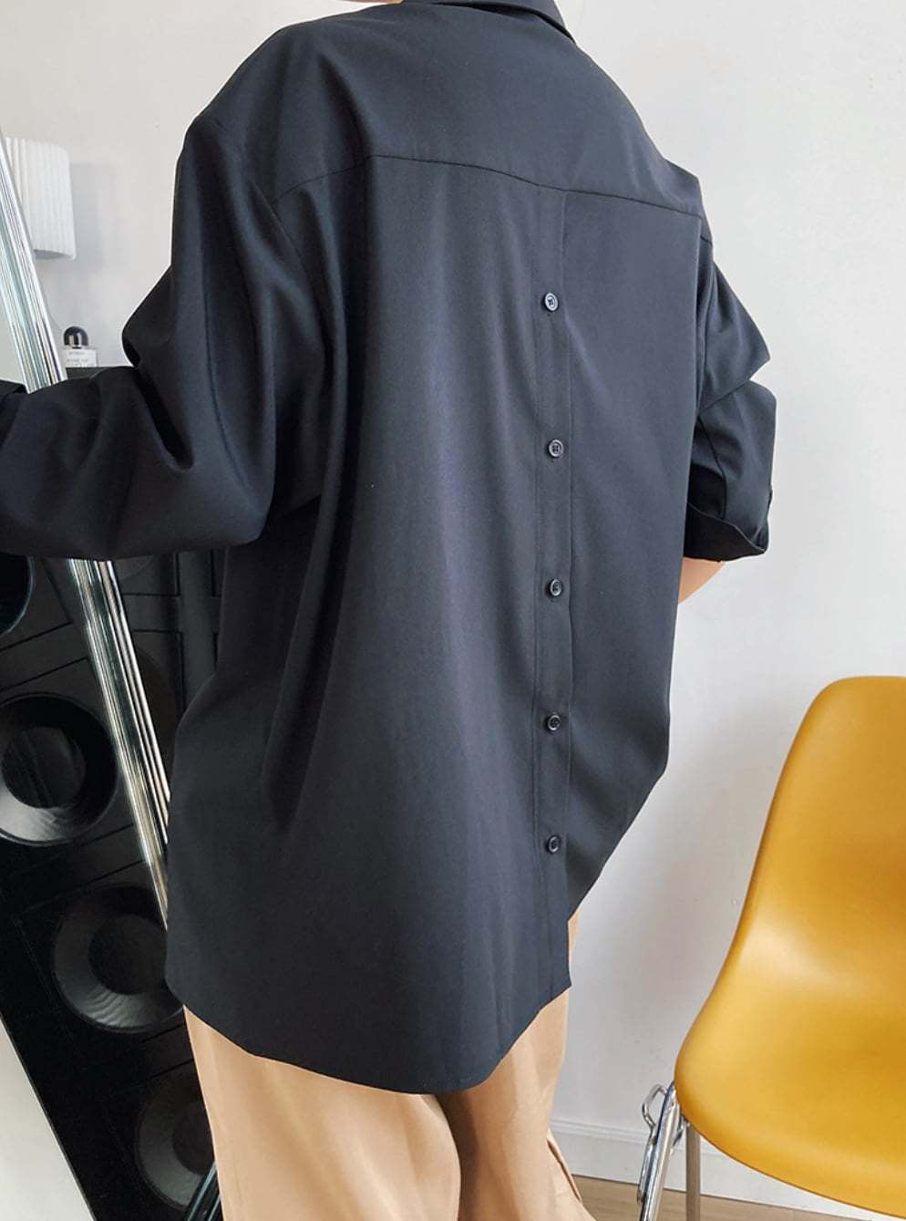 【動画あり】ゆるシルエットカッターシャツ　２色展開 - select store mirror me【動画あり】ゆるシルエットカッターシャツ　２色展開189789481mirror meselect store mirror me189789481ホワイトS