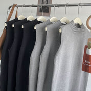 ノースリーブニットベストワンピース　２色展開 - select store mirror meノースリーブニットベストワンピース　２色展開190033051mirror meselect store mirror me190033051グレー