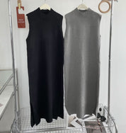 ノースリーブニットベストワンピース　２色展開 - select store mirror meノースリーブニットベストワンピース　２色展開190033051mirror meselect store mirror me190033051グレー
