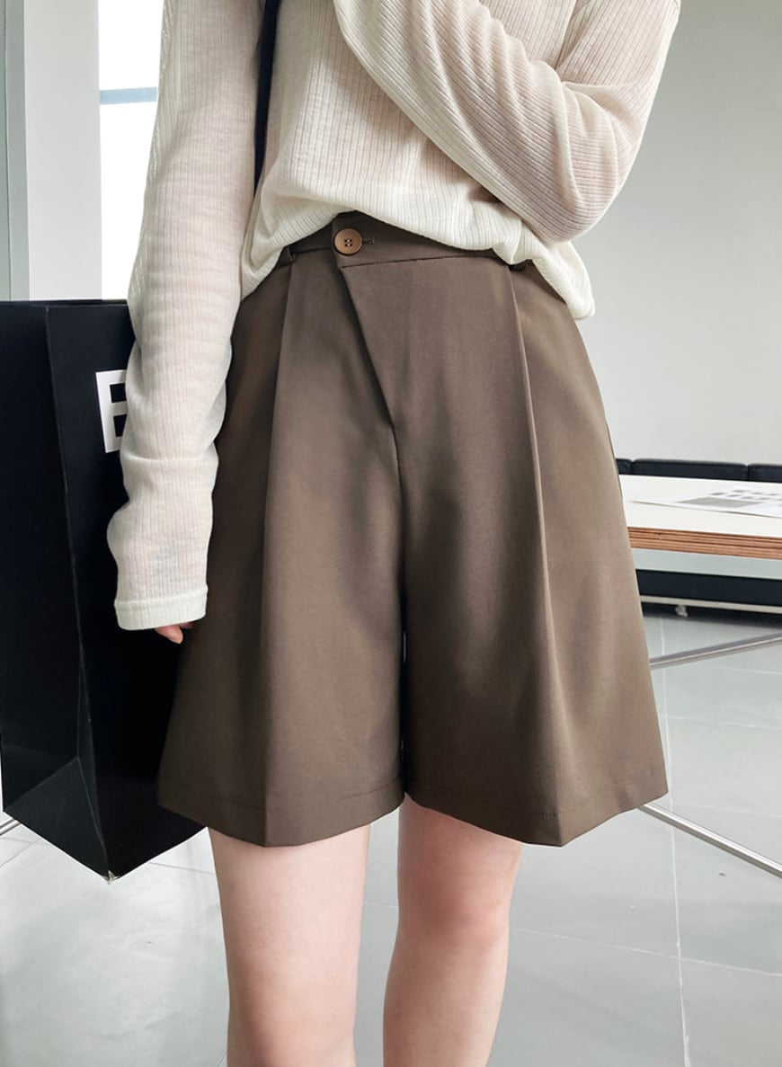 【動画あり】美シルエットマニッシュハーフパンツ　２色展開 - select store mirror me【動画あり】美シルエットマニッシュハーフパンツ　２色展開190035742mirror meselect store mirror me190035742ブラウンS