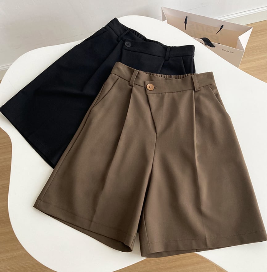 【動画あり】美シルエットマニッシュハーフパンツ　２色展開 - select store mirror me【動画あり】美シルエットマニッシュハーフパンツ　２色展開190035742mirror meselect store mirror me190035742ブラウンS