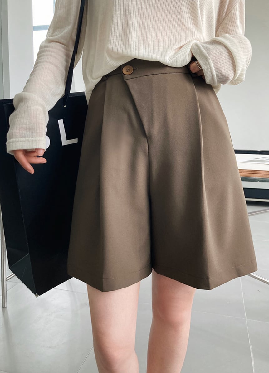 【動画あり】美シルエットマニッシュハーフパンツ　２色展開 - select store mirror me【動画あり】美シルエットマニッシュハーフパンツ　２色展開190035742mirror meselect store mirror me190035742ブラウンS