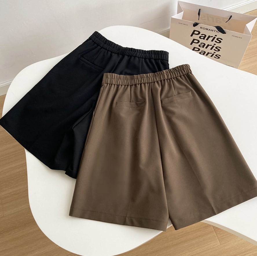 【動画あり】美シルエットマニッシュハーフパンツ　２色展開 - select store mirror me【動画あり】美シルエットマニッシュハーフパンツ　２色展開190035742mirror meselect store mirror me190035742ブラウンS