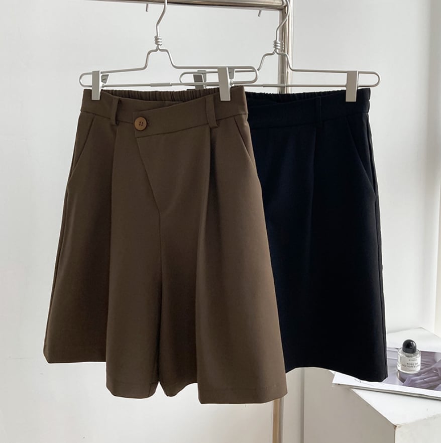 【動画あり】美シルエットマニッシュハーフパンツ　２色展開 - select store mirror me【動画あり】美シルエットマニッシュハーフパンツ　２色展開190035742mirror meselect store mirror me190035742ブラウンS