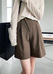 【動画あり】美シルエットマニッシュハーフパンツ　２色展開 - select store mirror me【動画あり】美シルエットマニッシュハーフパンツ　２色展開190035742mirror meselect store mirror me190035742ブラウンS