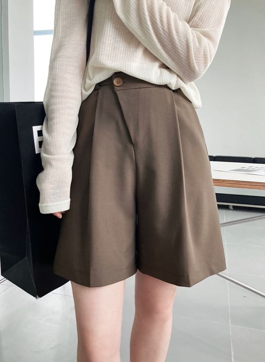 【動画あり】美シルエットマニッシュハーフパンツ　２色展開 - select store mirror me【動画あり】美シルエットマニッシュハーフパンツ　２色展開190035742mirror meselect store mirror me190035742ブラウンS