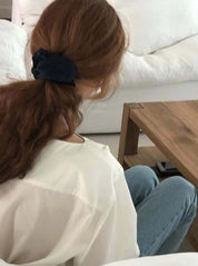 【動画あり】バックリボンラウンドネックブラウス　２色展開 - select store mirror me【動画あり】バックリボンラウンドネックブラウス　２色展開191451933mirror meselect store mirror me191451933ホワイト