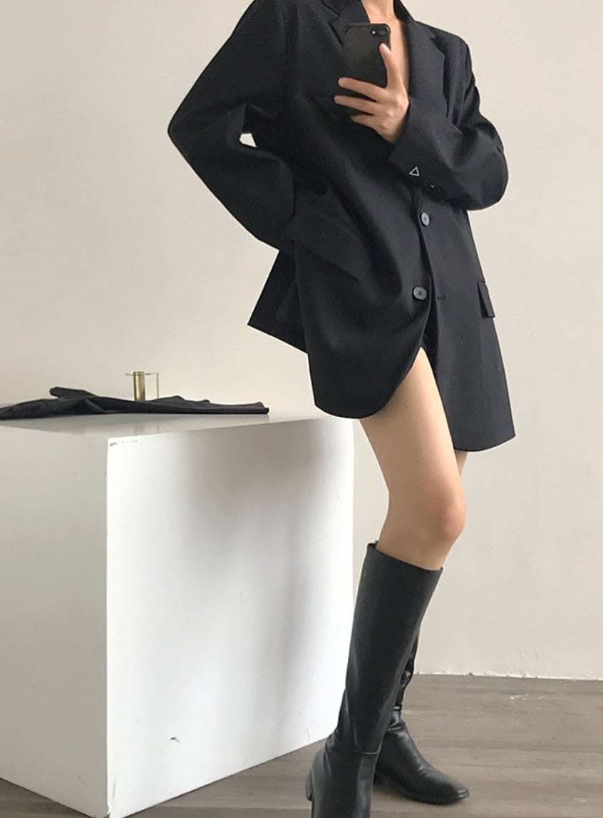 【動画あり】トライアングル金具ポイントジャケット　２色展開 - select store mirror me【動画あり】トライアングル金具ポイントジャケット　２色展開194869270mirror meselect store mirror me194869270S
