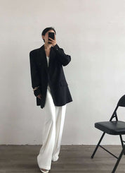 【動画あり】トライアングル金具ポイントジャケット　２色展開 - select store mirror me【動画あり】トライアングル金具ポイントジャケット　２色展開194869270mirror meselect store mirror me194869270S