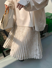 パールフロントシフォンブラウス　２色展開 - select store mirror meパールフロントシフォンブラウス　２色展開198667140mirror meselect store mirror me198667140ホワイト