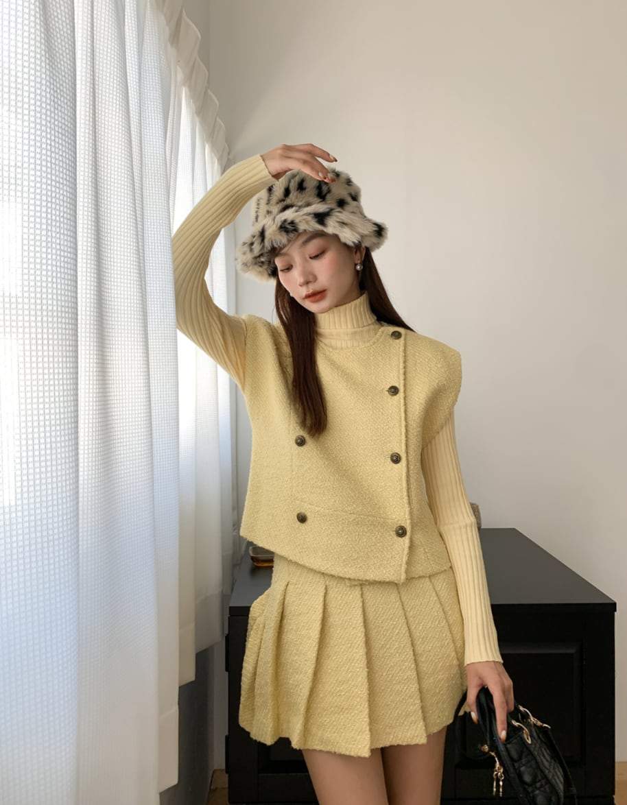 【動画あり】スプリングツイードスカートセットアップ　２色展開 - select store mirror me【動画あり】スプリングツイードスカートセットアップ　２色展開199108763mirror meselect store mirror me199108763ホワイトS