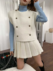 【動画あり】スプリングツイードスカートセットアップ　２色展開 - select store mirror me【動画あり】スプリングツイードスカートセットアップ　２色展開199108763mirror meselect store mirror me199108763ホワイトS