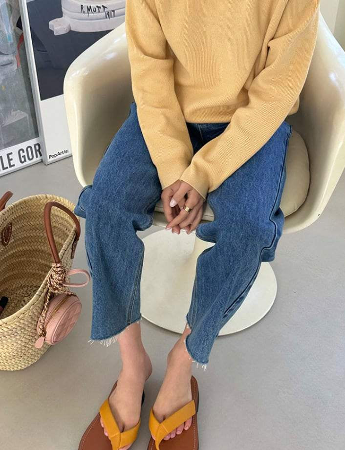 【動画あり】ストレート切りっぱなしブルーデニムパンツ　２色展開 - select store mirror me【動画あり】ストレート切りっぱなしブルーデニムパンツ　２色展開201350302mirror meselect store mirror me201350302ライトブルーS
