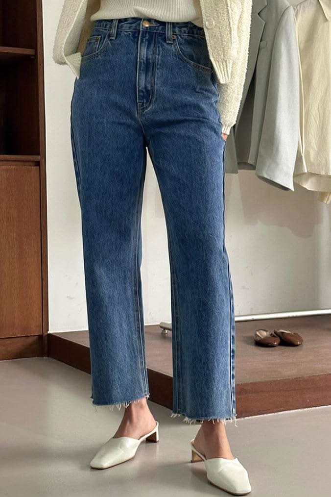 【動画あり】ストレート切りっぱなしブルーデニムパンツ　２色展開 - select store mirror me【動画あり】ストレート切りっぱなしブルーデニムパンツ　２色展開201350302mirror meselect store mirror me201350302ライトブルーS