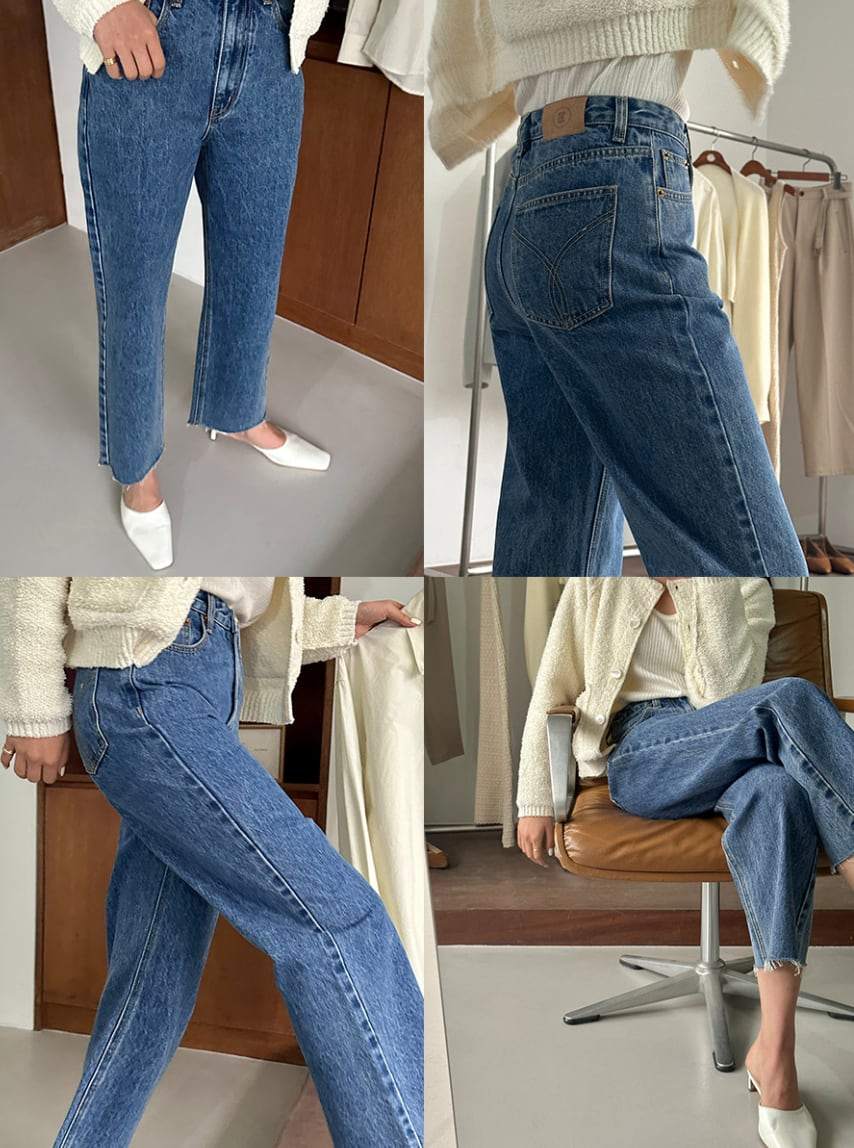 【動画あり】ストレート切りっぱなしブルーデニムパンツ　２色展開 - select store mirror me【動画あり】ストレート切りっぱなしブルーデニムパンツ　２色展開201350302mirror meselect store mirror me201350302ライトブルーS