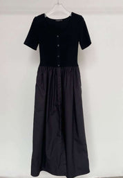 【動画あり】半袖ボタン切り替えフレアワンピース　２色展開 - select store mirror me【動画あり】半袖ボタン切り替えフレアワンピース　２色展開201806392mirror meselect store mirror me201806392ホワイトS