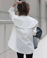 【動画あり】ビックカラー付きとろみブラウス　２色展開 - select store mirror me【動画あり】ビックカラー付きとろみブラウス　２色展開203503771mirror meselect store mirror me203503771ホワイトS