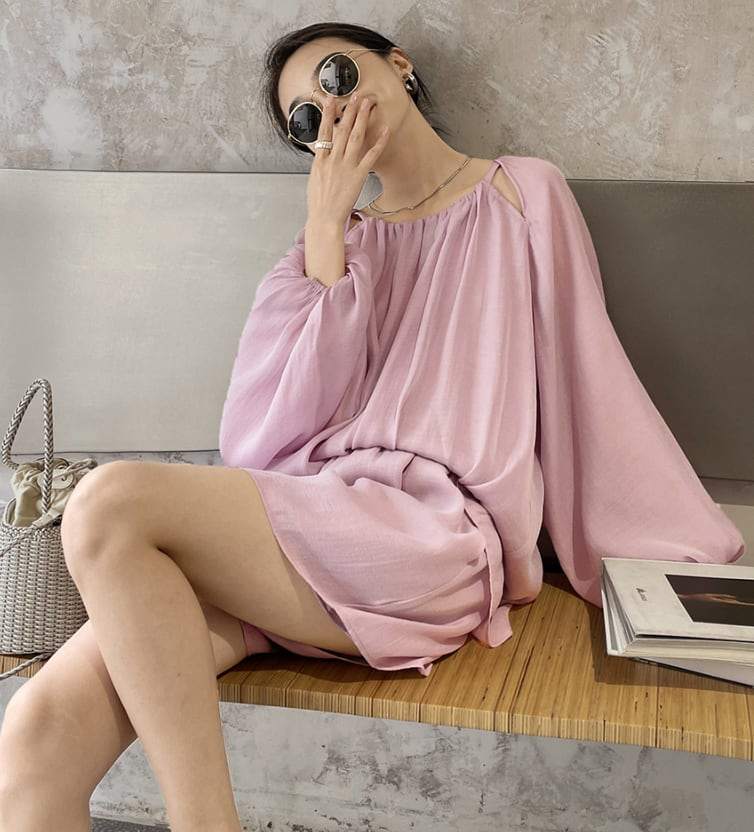 【動画あり】ショルダーカットシフォンフレアセットアップ　２色展開 - select store mirror me【動画あり】ショルダーカットシフォンフレアセットアップ　２色展開204748990mirror meselect store mirror me204748990ホワイトS