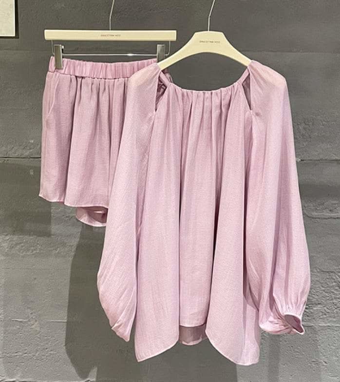 【動画あり】ショルダーカットシフォンフレアセットアップ　２色展開 - select store mirror me【動画あり】ショルダーカットシフォンフレアセットアップ　２色展開204748990mirror meselect store mirror me204748990ホワイトS