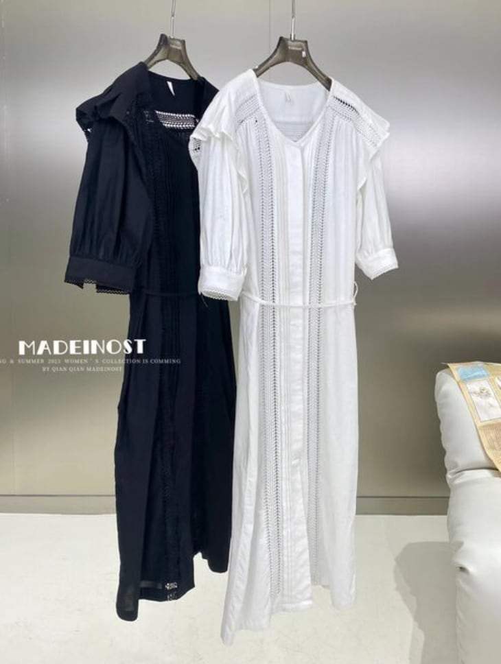 【動画あり】シースルーブラウスシャツロングアウター　２色展開 - select store mirror me【動画あり】シースルーブラウスシャツロングアウター　２色展開205693543mirror meselect store mirror me205693543ホワイト